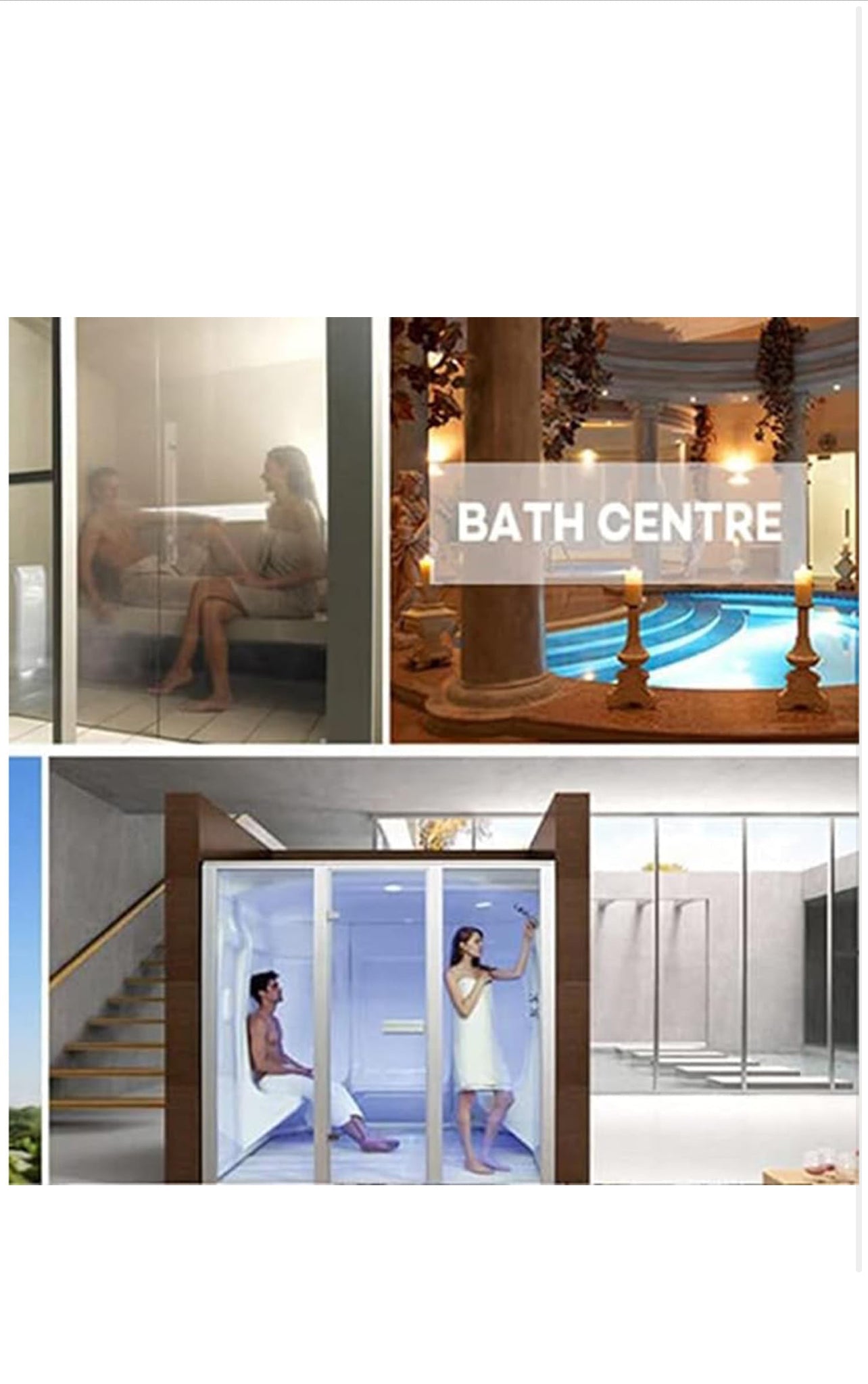 Steam Shower Generator Kit Self-draining System, LED Waterproof Controller for Home Commercial Use for Bath Sauna SPA,4.5KW