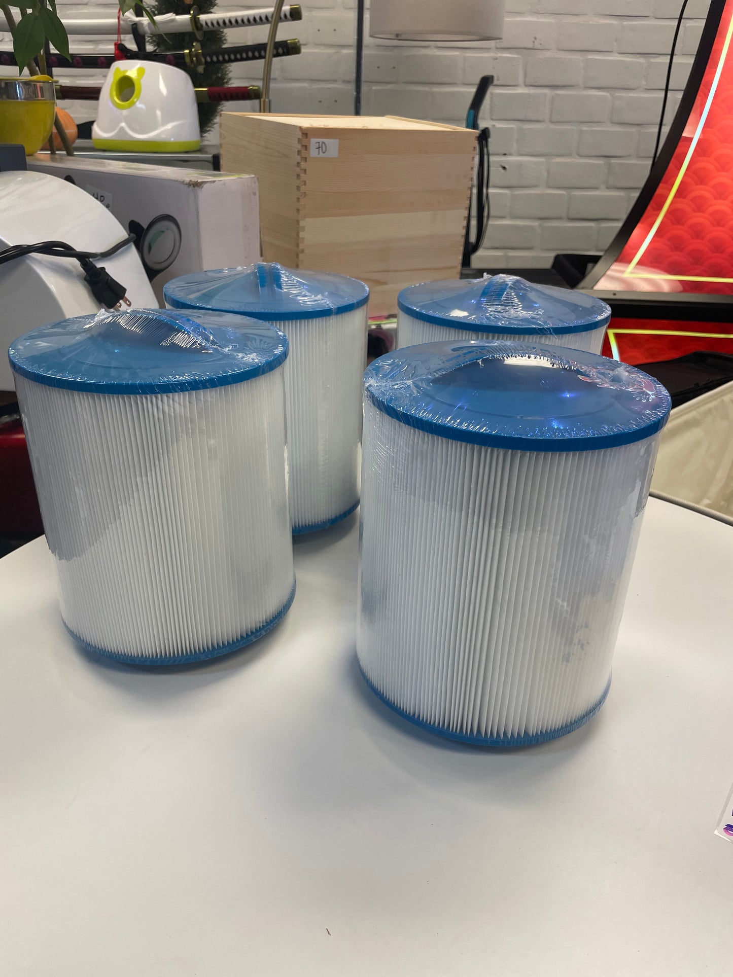Set of 4 spa Filter Compatible with 7CH-322, PAS35-F2M, FC-0420, 100520, 3301-2109