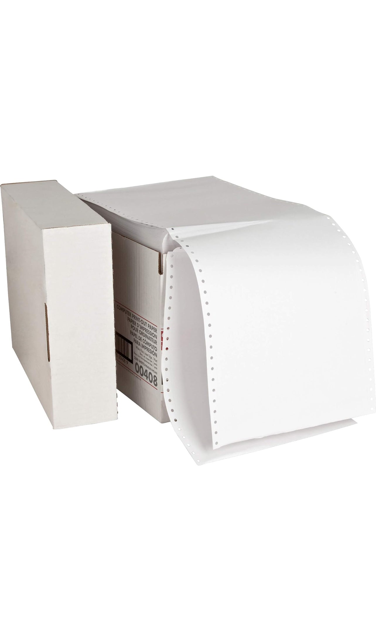 Sparco Computer Paper, Plain, 20 lbs., 9-1/2 x 11 Inches, 2300 Count, White