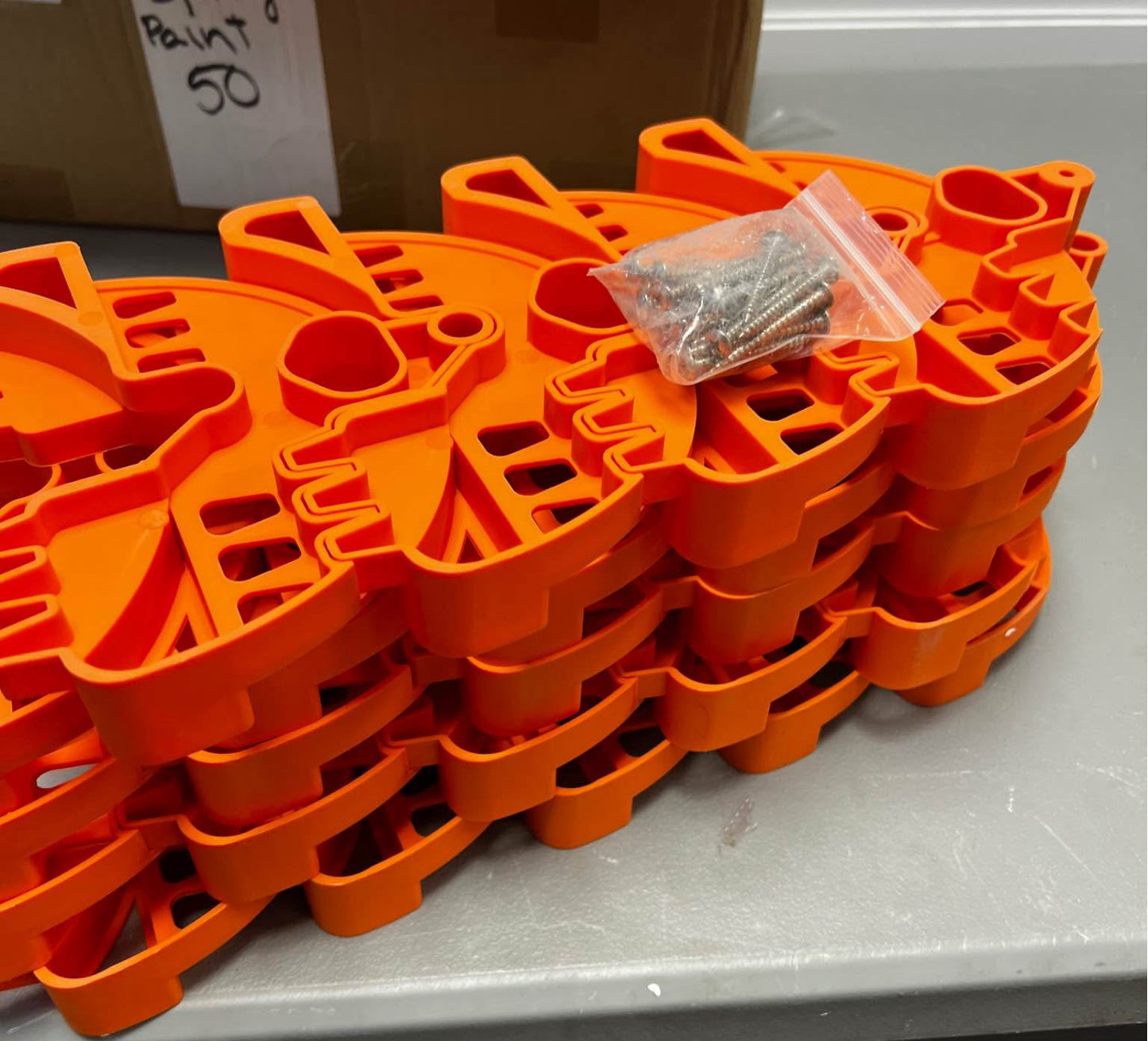 TOPOWN Spray Paint Racks 24pcs, Door Painting Stand, Paint Drying Rack, Racks Painting Doors, Trim/Kitchen Cabinet Door Stands for Painting, Painters Paint Racks