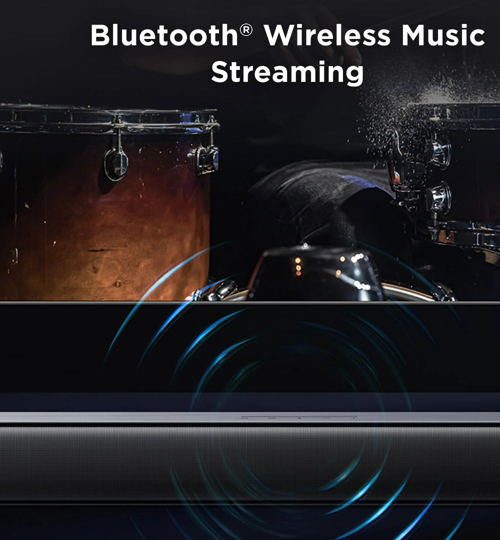 TCL S Class 2.0 Channel Sound Bar with Dolby Atmos, DTS Virtual:X, and Bluetooth Music Streaming - S45H