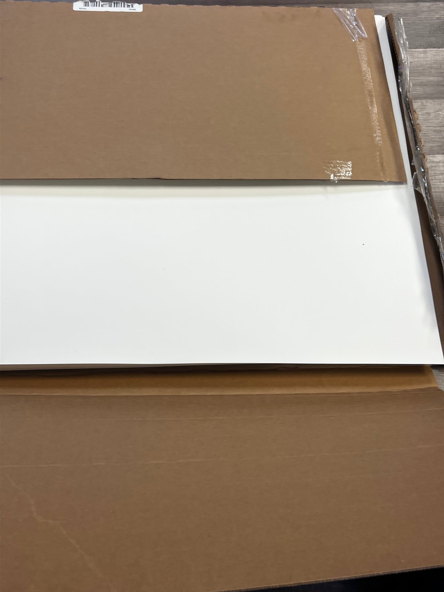 School Smart Railroad Poster Board Paper, 22 x 28 Inches, 4-Ply, White, Pack of 100