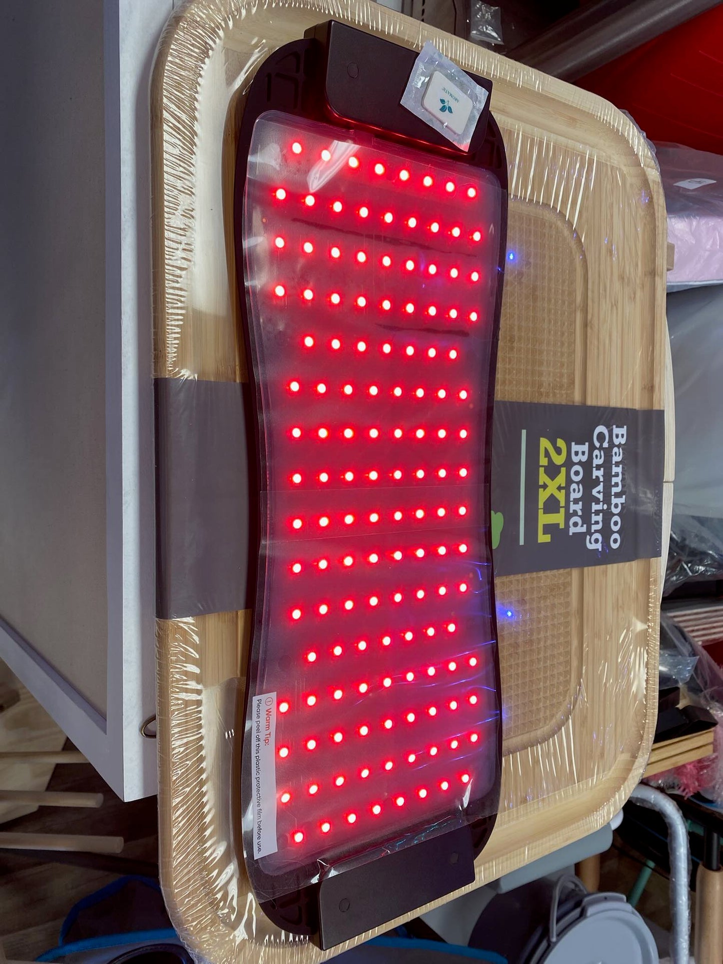 Multifunction Red Light Therapy for Body and Face, 850nm Near-Infrared Light Therapy LED Mask Facial Body Beauty Equipment for Skin Care at Home