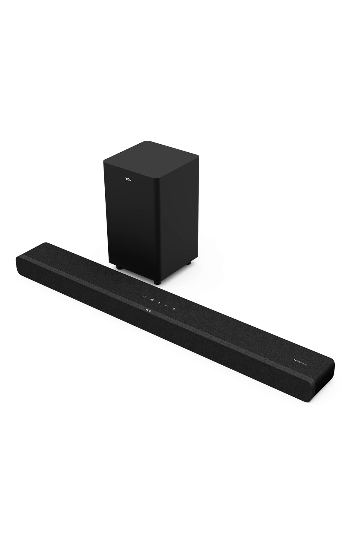 TCL 4K Alto 8 Plus 2.1.2 Channel Dolby Atmos Sound Bar with Wireless Subwoofer, Bluetooth – TS8212-NA, 39-inch, Black