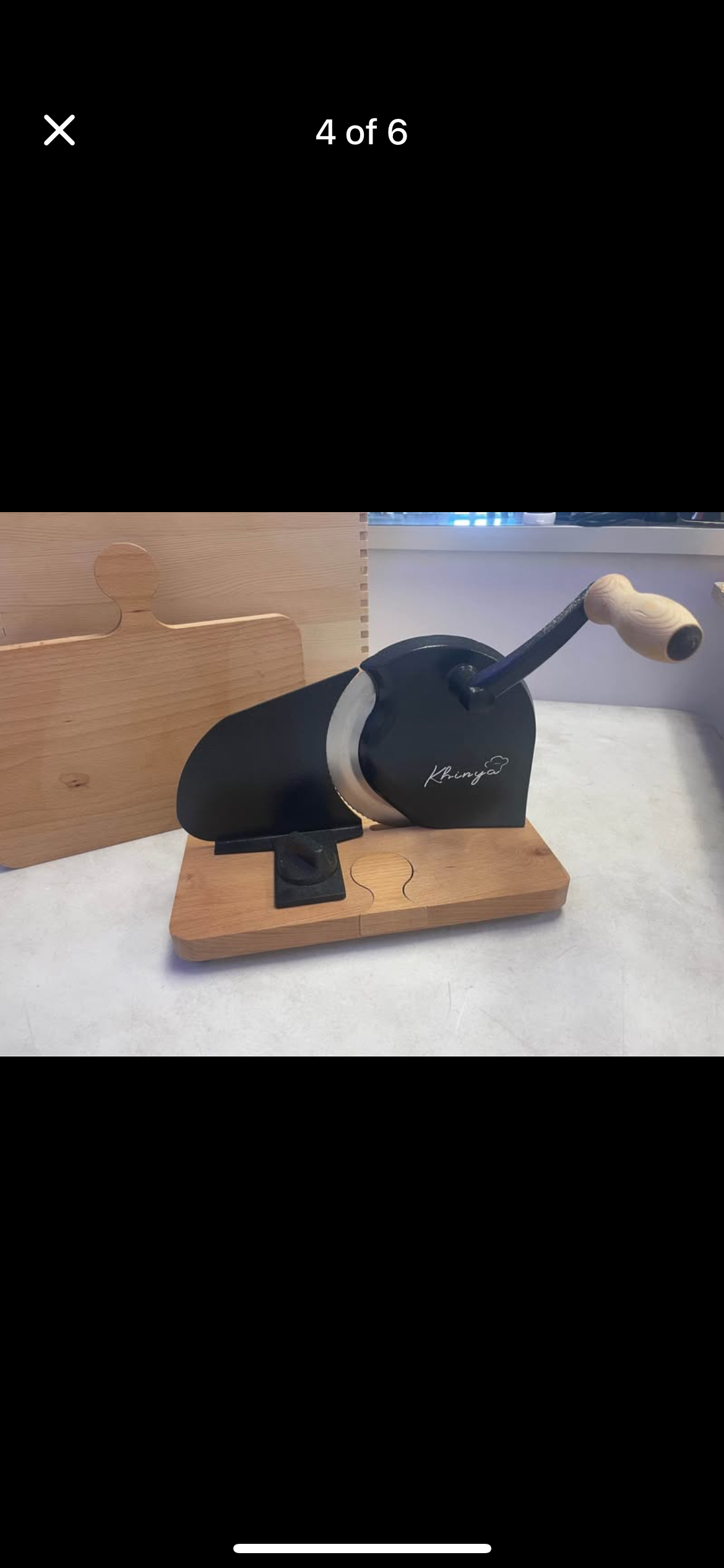 KHINYA Manual Bread Slicer - Convenient Homemade Bread Cutter, Extra Splice Bread Board Included (Black)