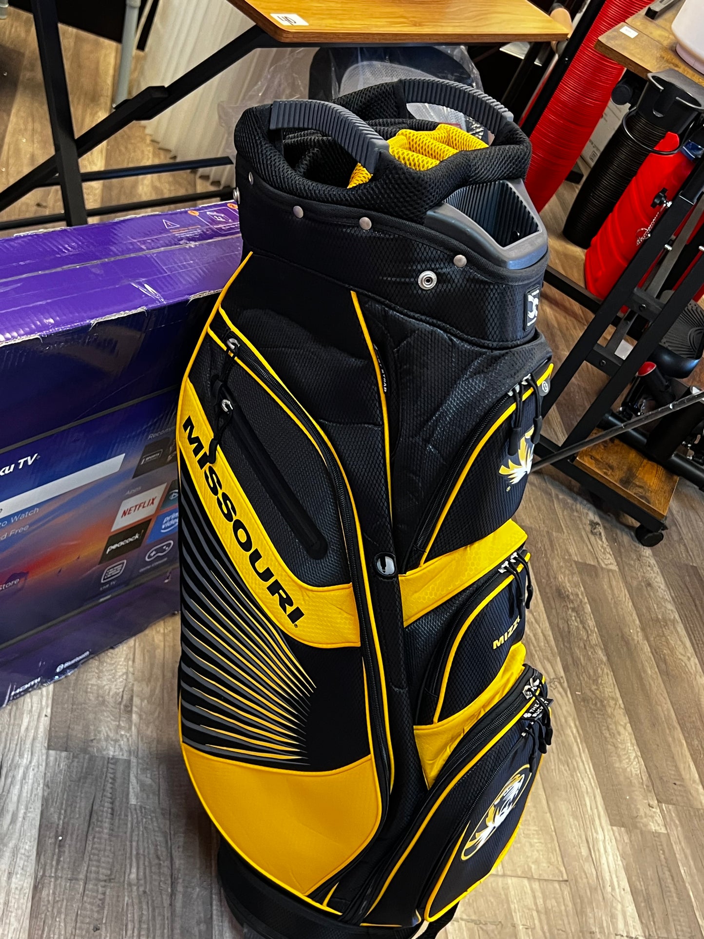 Missouri Tigers The Bucket II Cooler Cart Bag