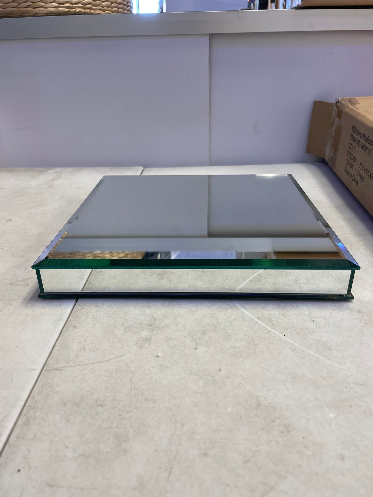 Mirror platform 10x10x1.5in