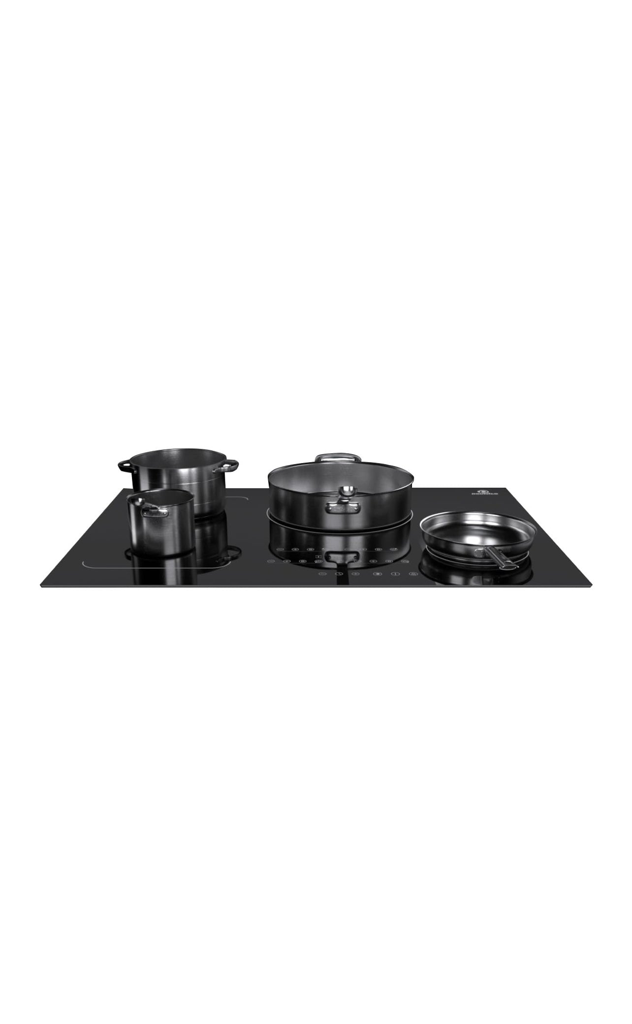 DOUMIGO 36 Inch Black Induction Cooktop with 5 Boost Power Burners, 9 Heating Levels, Kid Safety Lock, Timer
