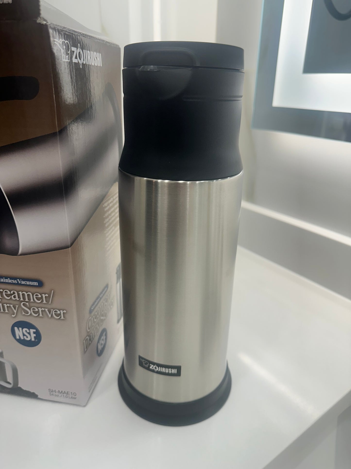 ZOJIRUSHI SH-MAE10(34 OZ) STAINLESS
