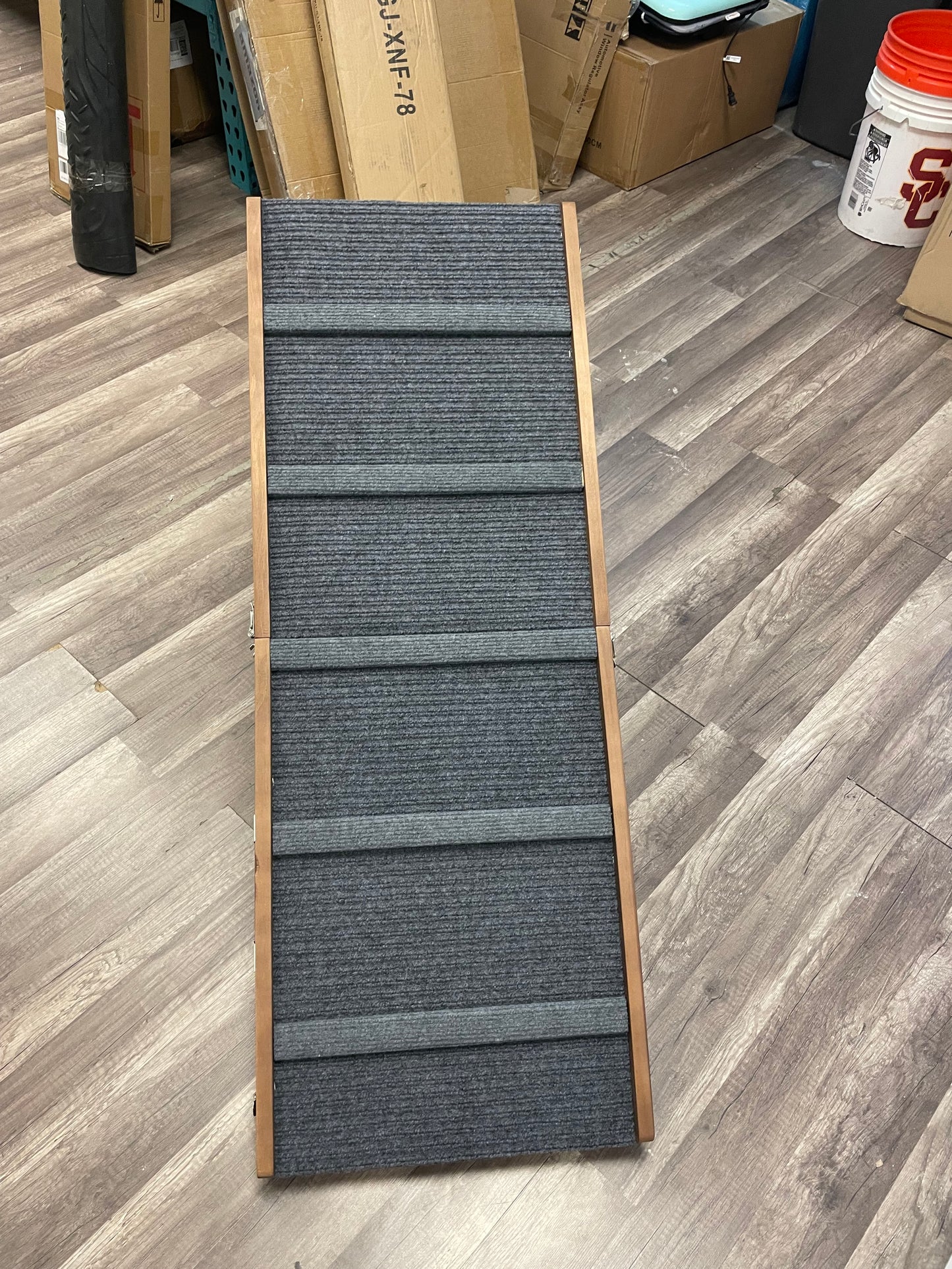 PATHOSIO Dog Ramps for Bed Portable Dog Ramp for Couch