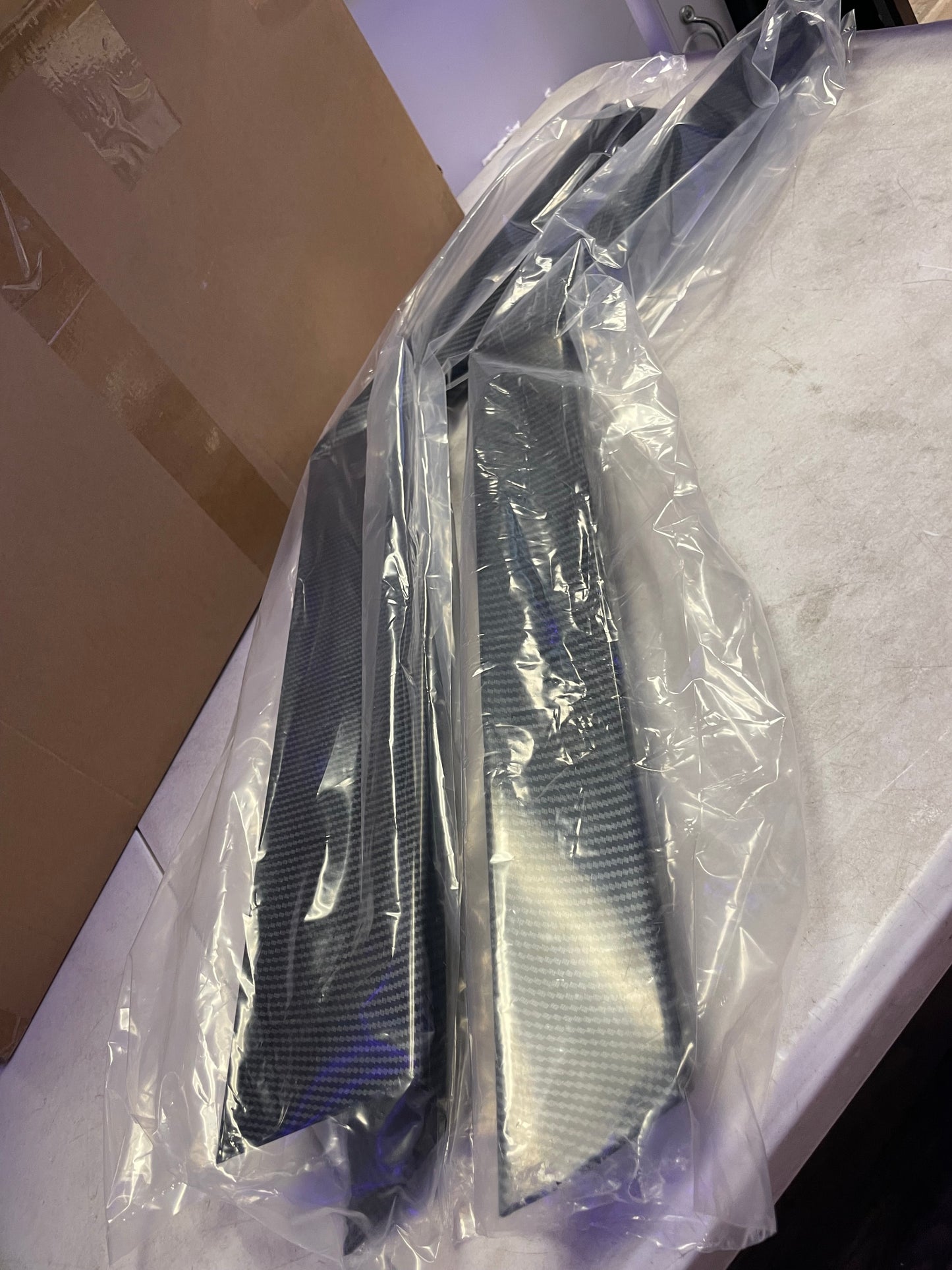 Carbon fiber style front