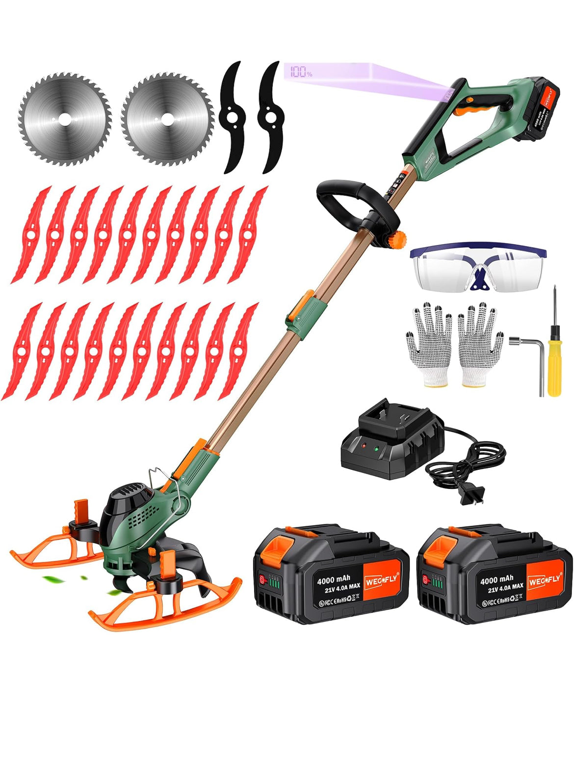 11-Inch Electric Weed Wacker
