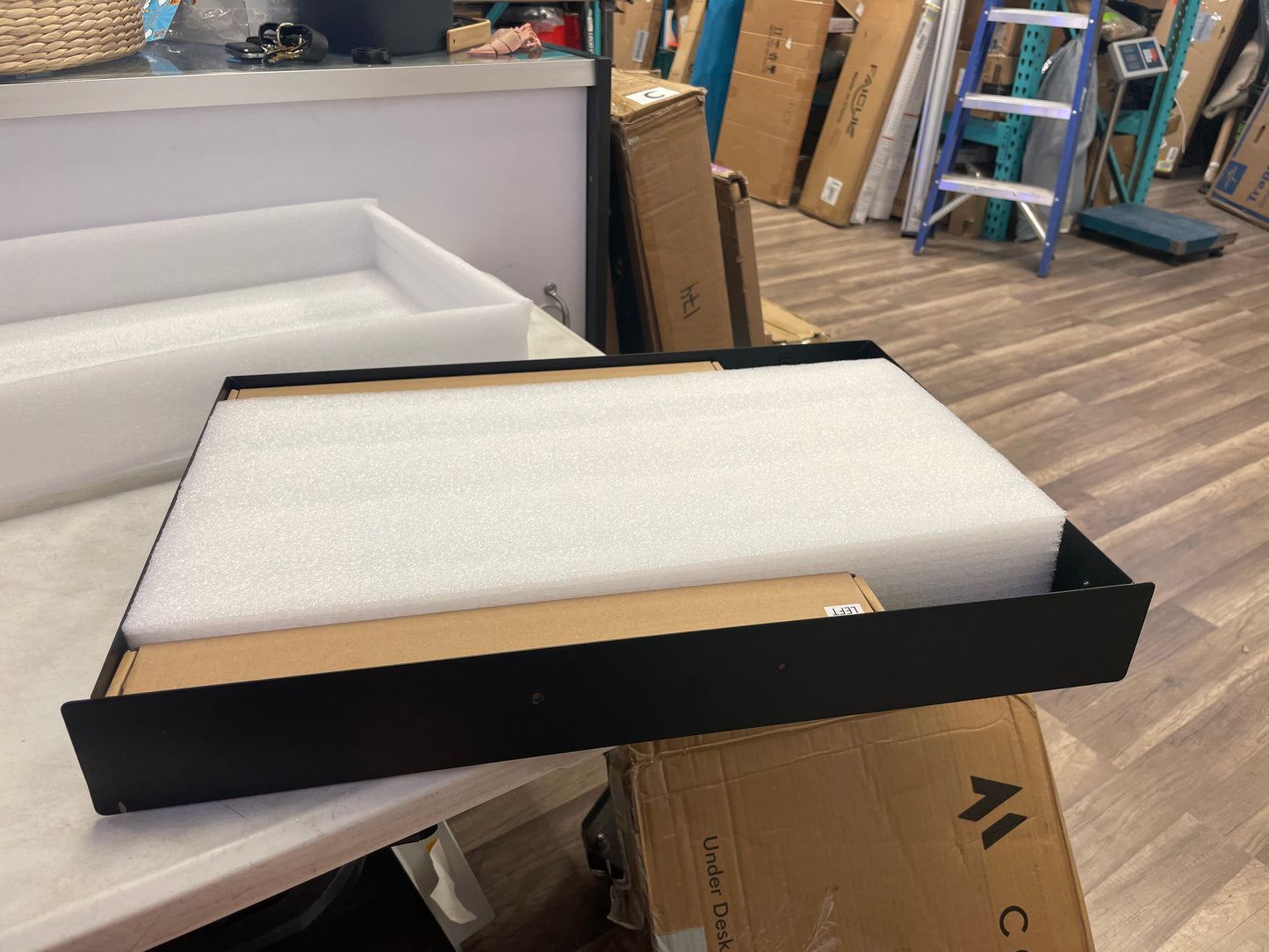 Under Desk Drawer Slide Out Attachment