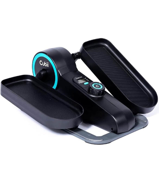Cubii Move - Under Desk Elliptical Bike Pedal Exerciser Portable Seated Elliptical Machine W/Adjustable Workout Levels - Adult to Seniors