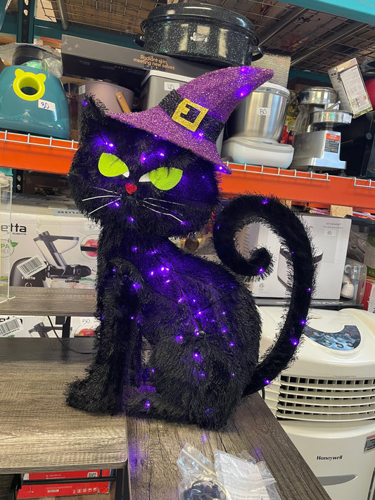 25” indoor or outdoors Halloween cat