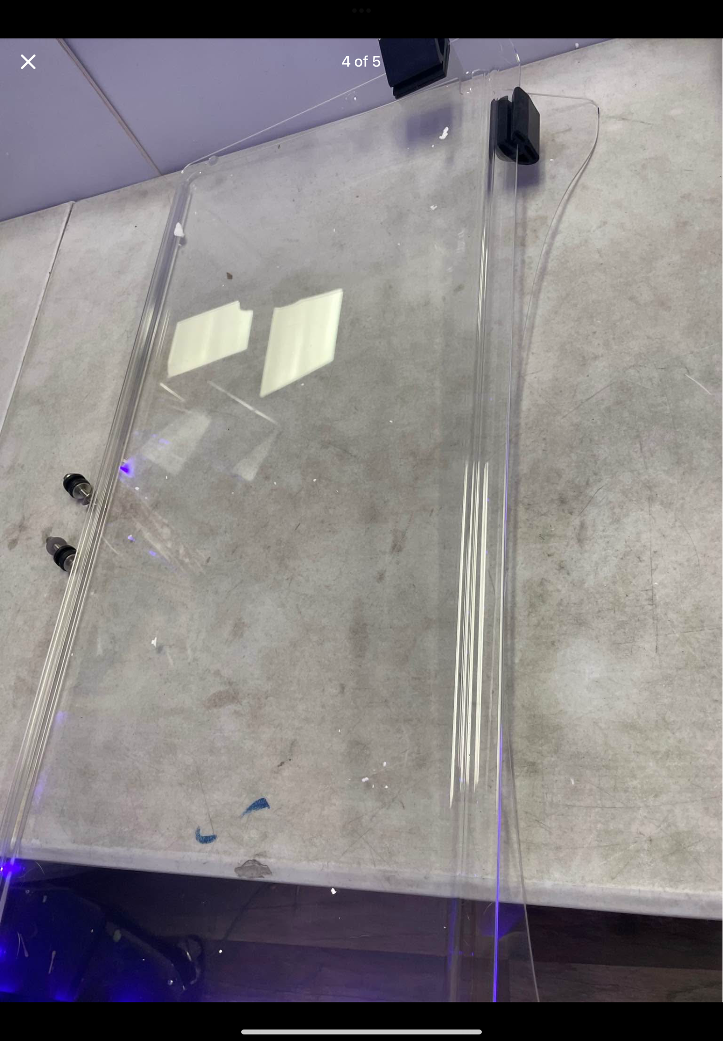 Club Car Precedent Windshield for Golf Cart Windshield Replacement,Foldable Clear Acrylic panel material firmly match Club Car Precedent 2004 and Up Models