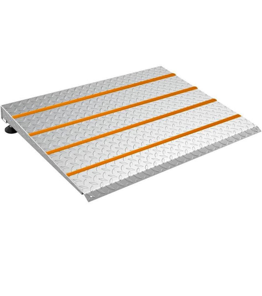 Height Adjustable Door ramp, Door ramp for 3", 5.0" to 7.5" Rise Door,
