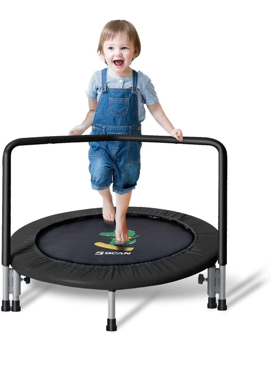 BCAN 36" MINI FOLDING  AGES 2 TO 5 TODDLER TRAMPOLINE