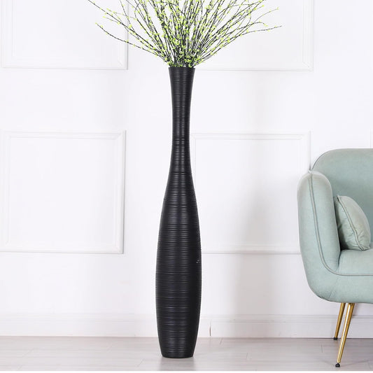 Tall floor vase